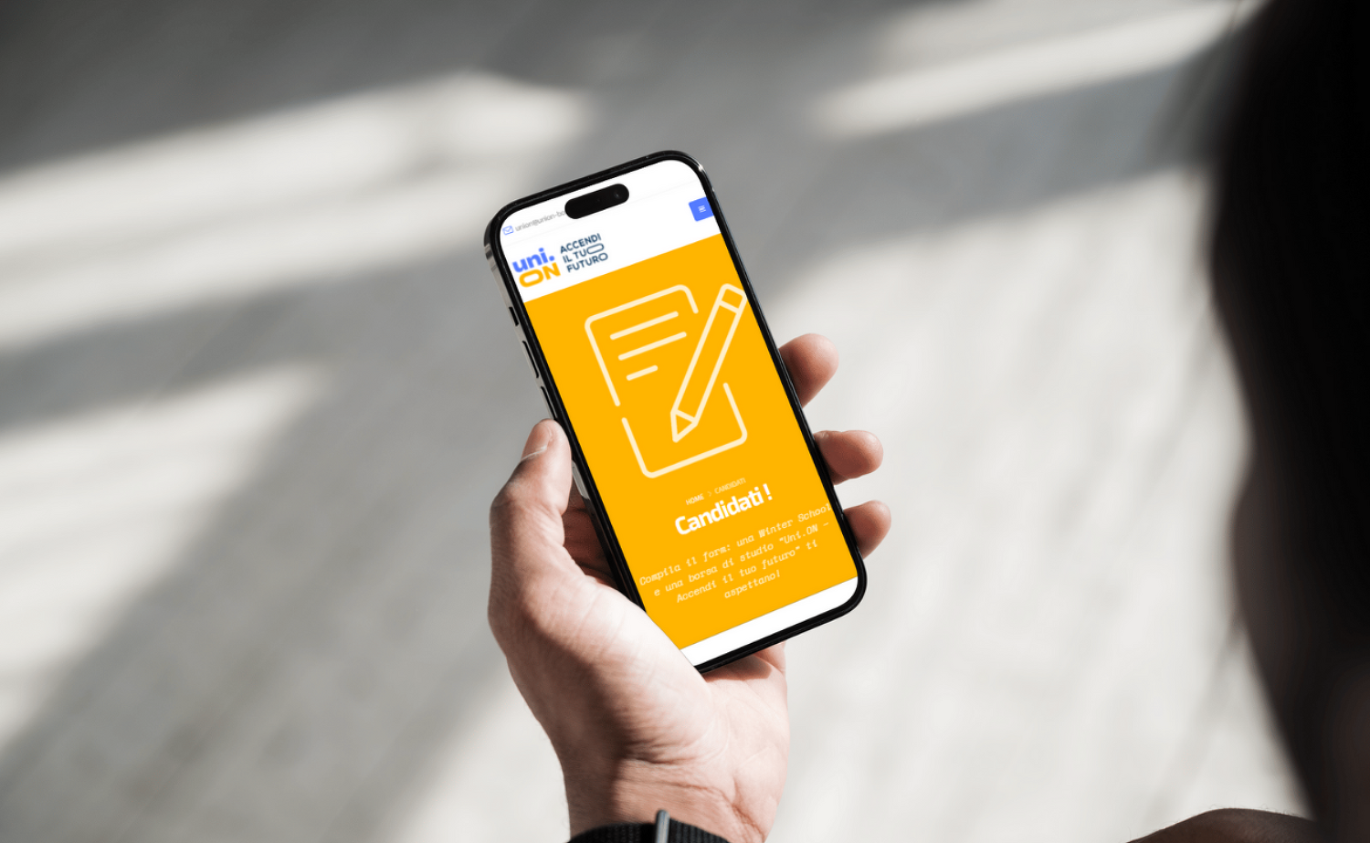 Uni.ON Borse di Studio - SITO WEB