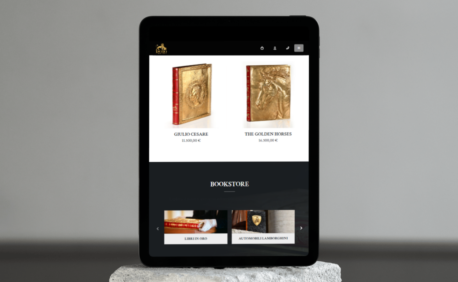D’ORO Collection - SITO ISTITUZIONALE e E-COMMERCE