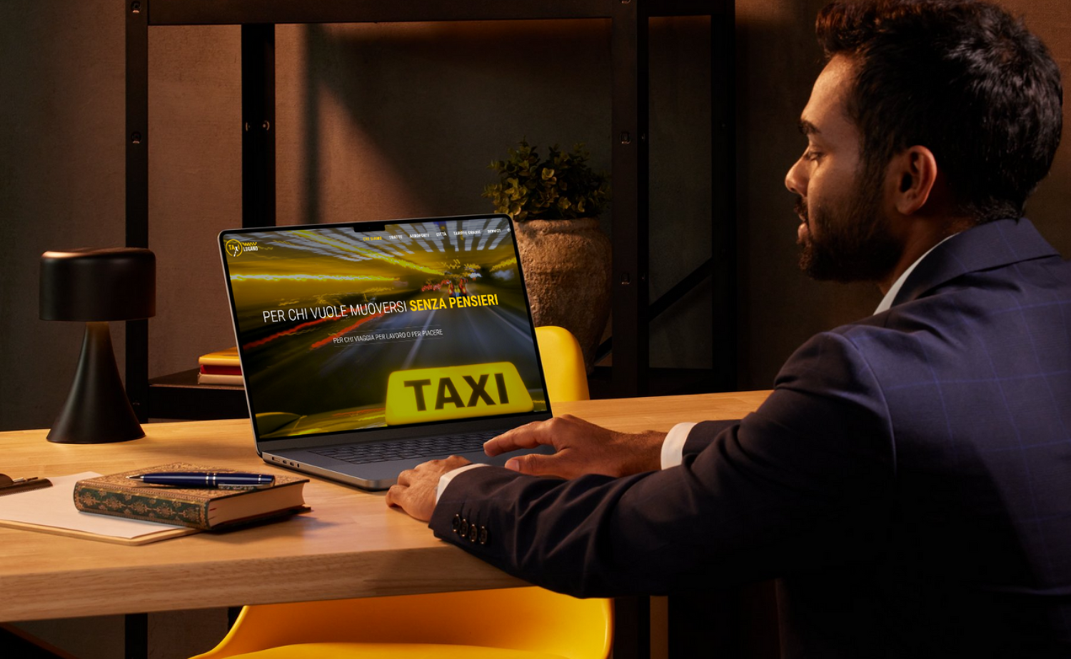 Centrale TAXI Lugano - LOGO e ONEPAGE