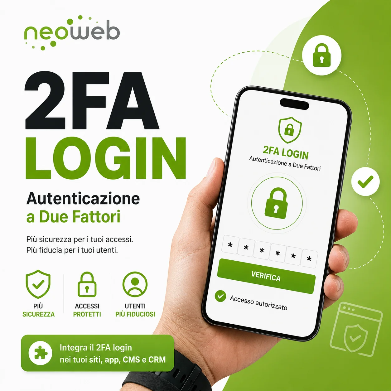 Autenticazione a due fattori (Login 2FA)