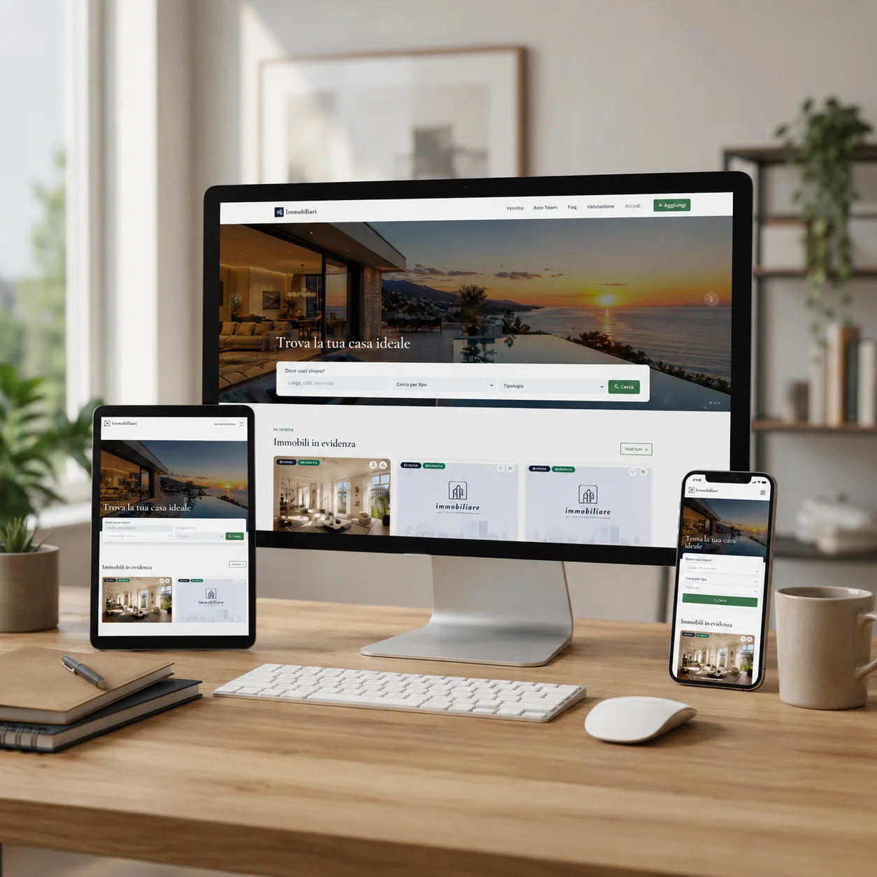 Home - Motore di ricerca e vetrina immobili